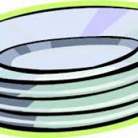 200x200 Clean Dishes Clipart