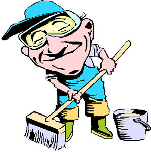 299x300 Church Cleaning Clipart