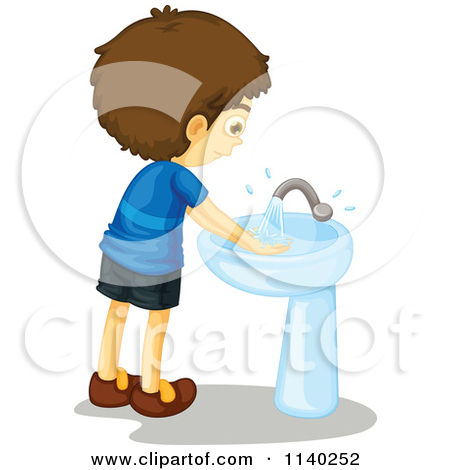 450x470 Boy Cleaning Restroom Clipart Free