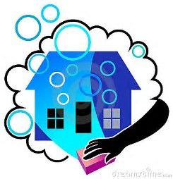 Cleaning House Clipart