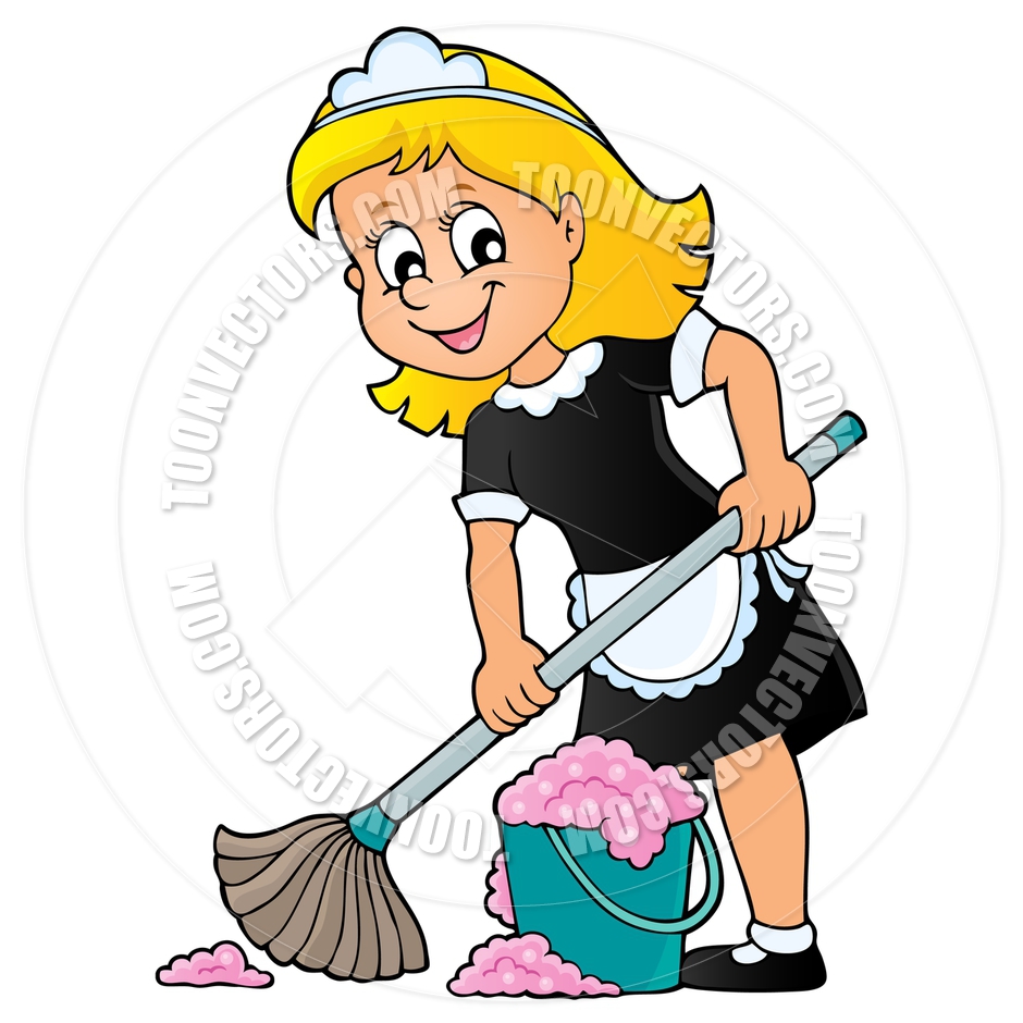 940x940 Cartoon Cleaning Lady Theme Image By Clairev Toon Vectors Eps