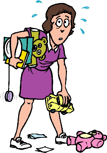437x624 House Cleaning Cartoons
