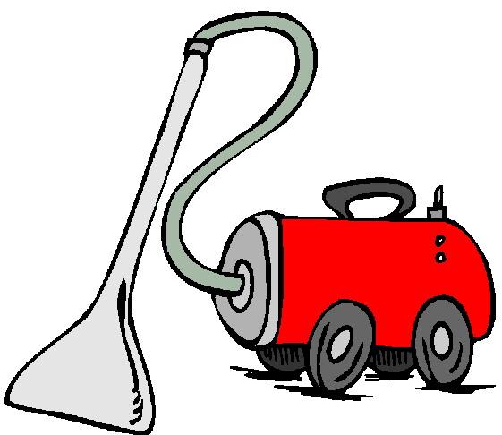 561x486 Cartoon Vacuum Cleaner Clipart