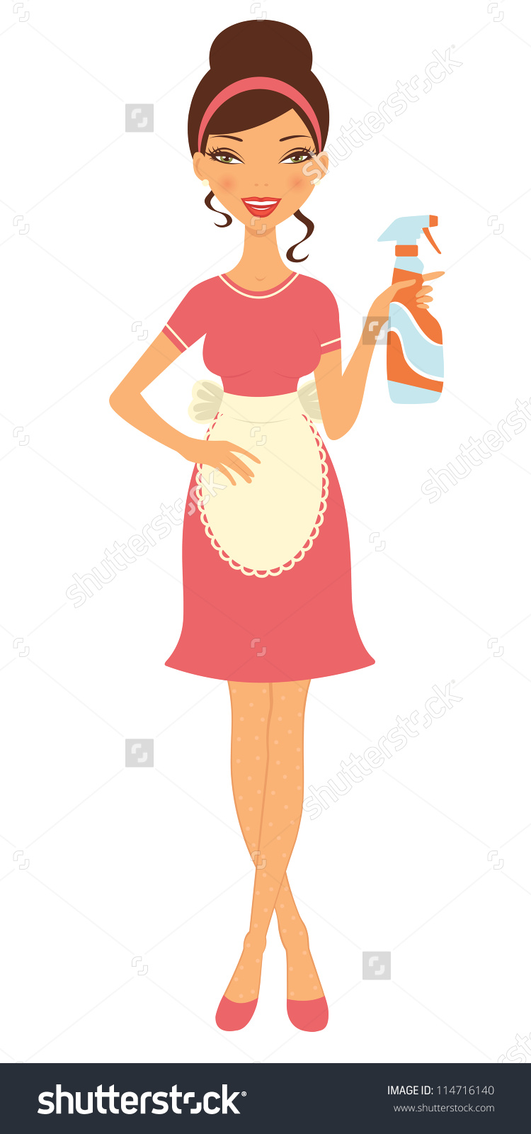 750x1600 Housewife Cleaning Clipart, Explore Pictures