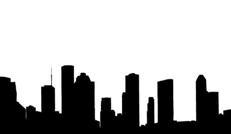 456x266 Cleveland Skyline Clip Art, Vector Cleveland Skyline