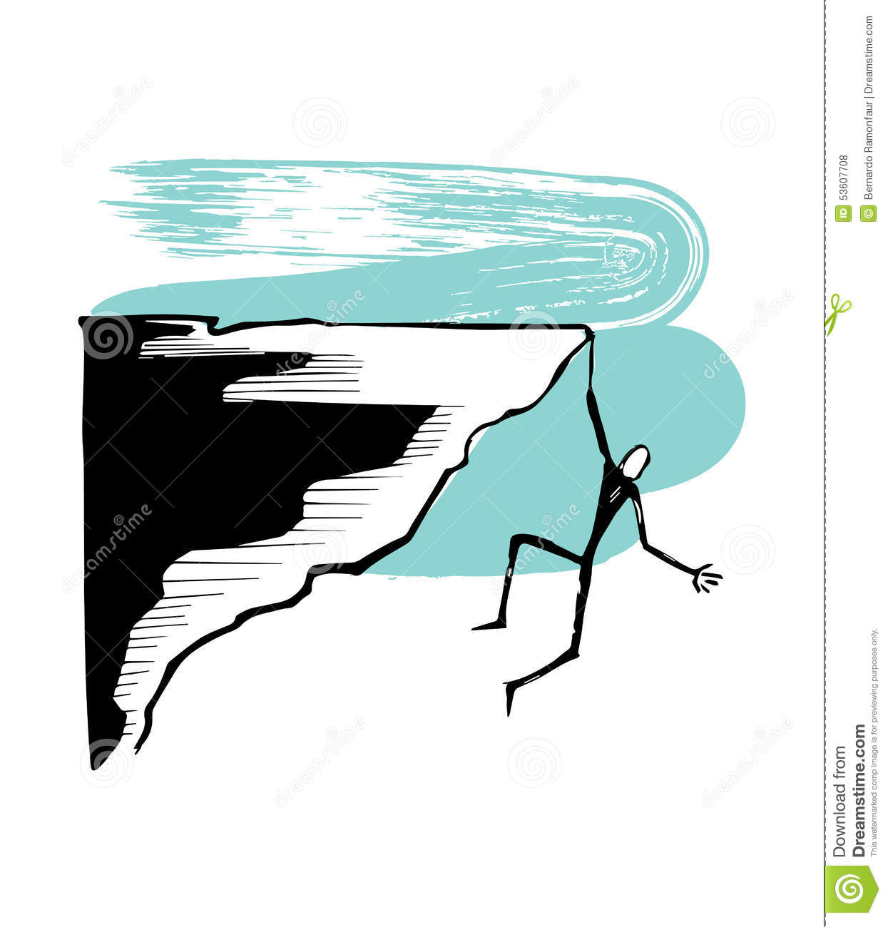 1245x1300 Cliff Clipart Hanging Man