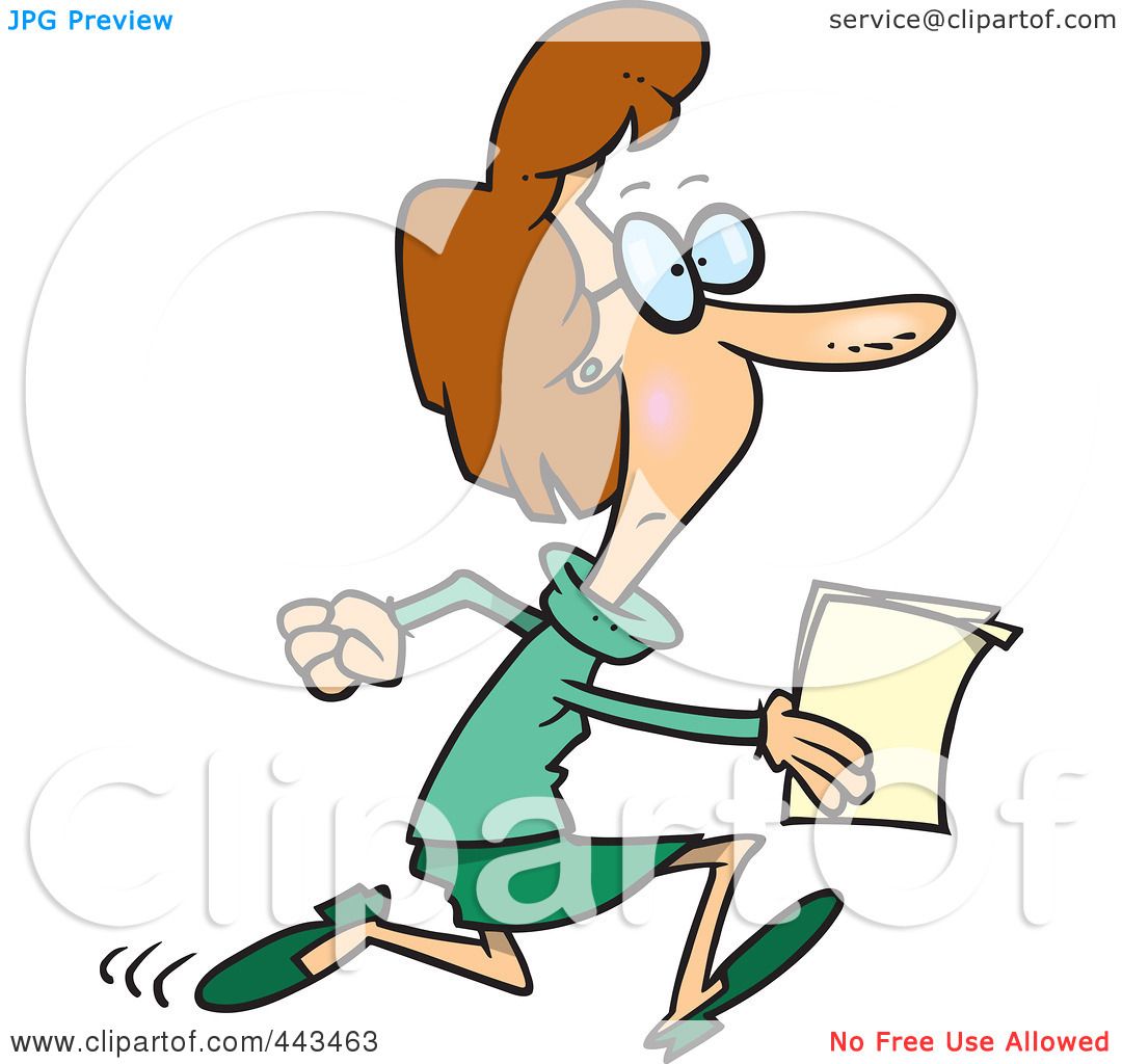 1080x1024 Royalty Free (Rf) Clip Art Illustration Of A Cartoon Businesswoman