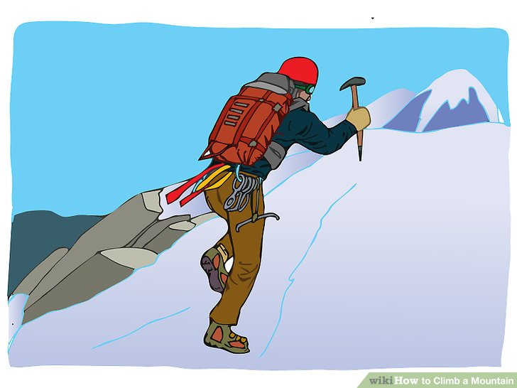 728x546 Peak Clipart Climb Mountain