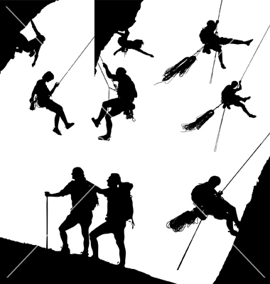 380x400 Mountain Silhouettes