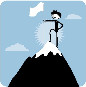 297x300 Climbing Clipart Top Mountain
