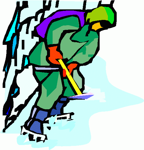 490x512 Free Mountain Climber Clipart Image