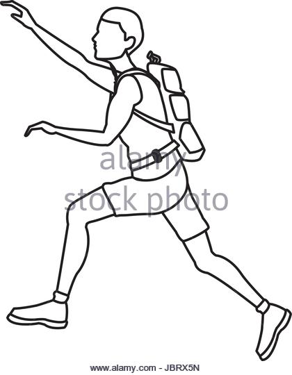 420x540 Girl Rock Climbing Vector Background Stock Photos Amp Girl Rock