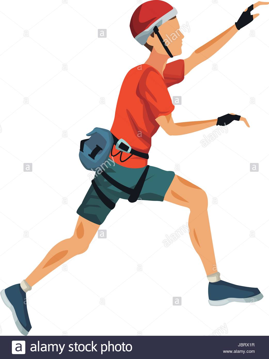 1042x1390 Children Rock Climber Sport Athletes Climbing Wall In Abstract