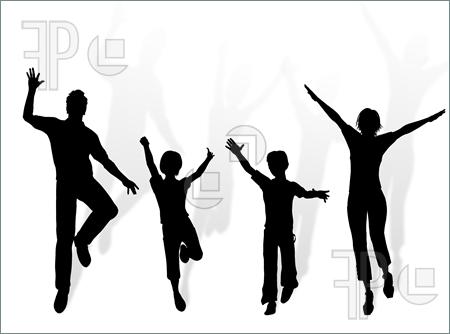 450x334 Family Dance Clipart