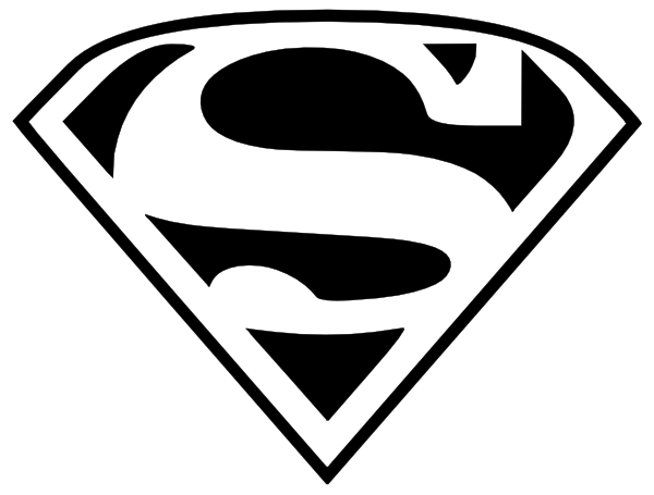 600x455 Superman Logo Clip Art
