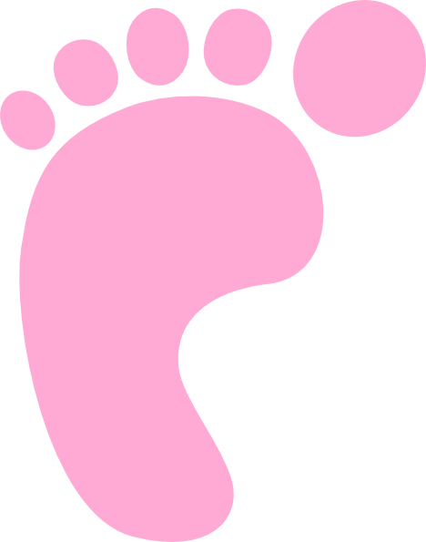 468x595 Baby Feet Baby Girl Footprint Clipart Free Download Clip Art 2