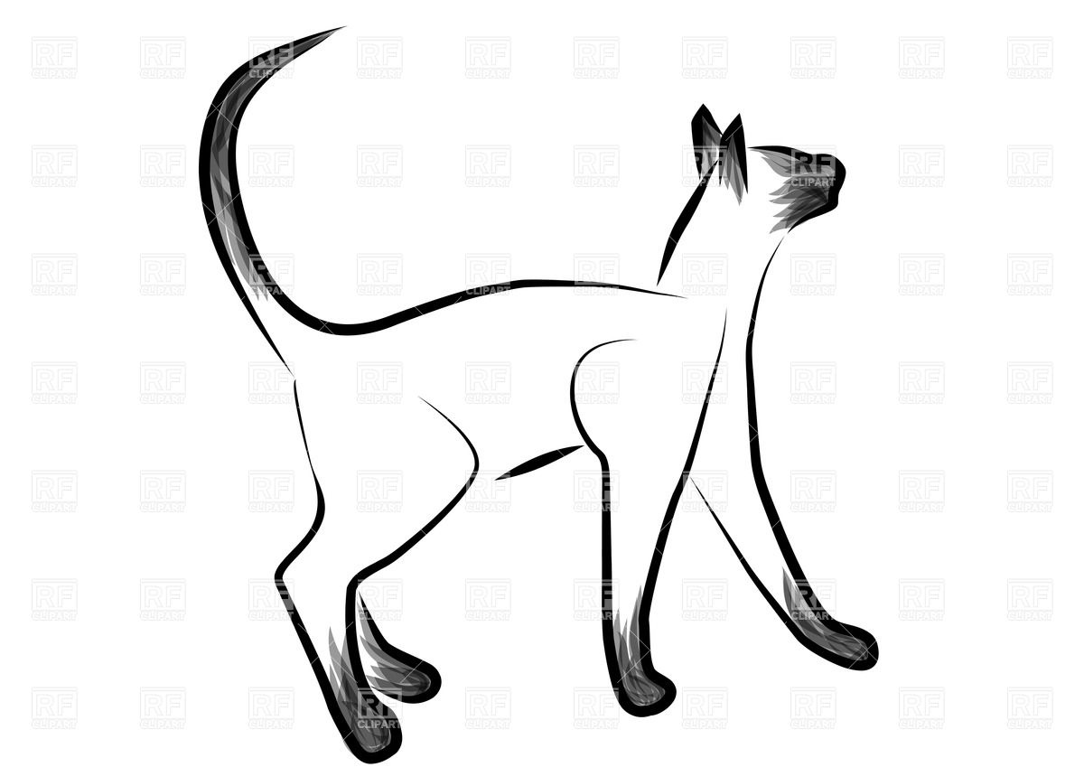 1200x849 Clip Art Siamese Cat Clip Art