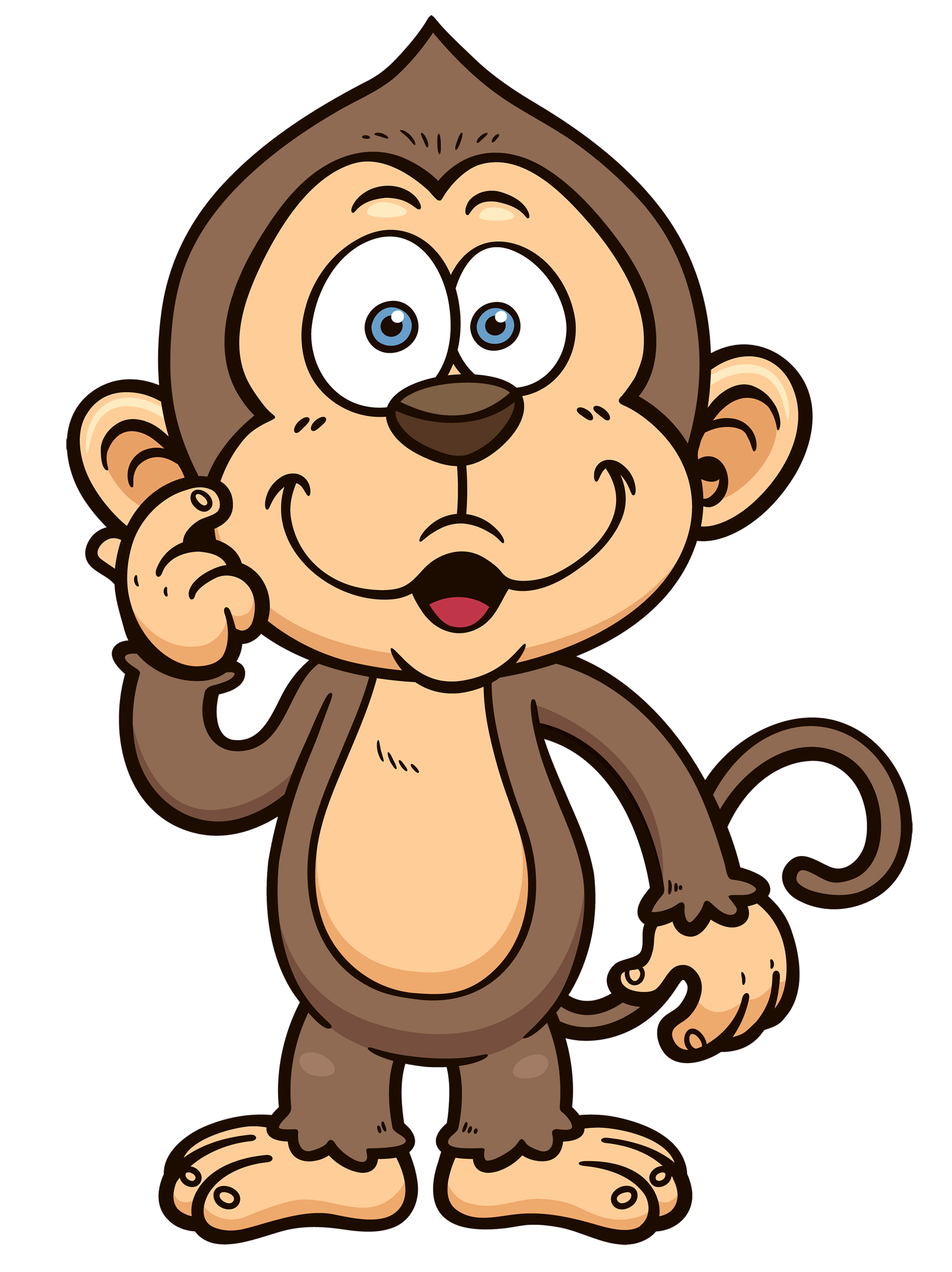 3828x5114 Monkey Cartoon Png Clipart Image Clip Art Clipart