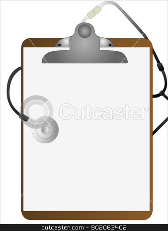 338x464 Medical Clipboard Clipart