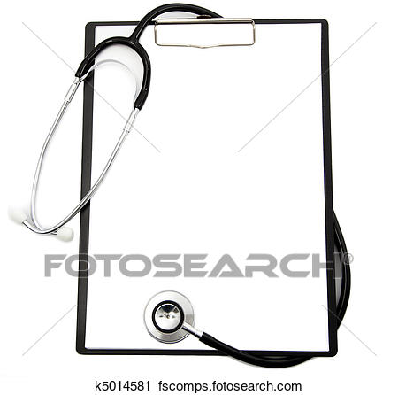 450x446 Stock Photography Of Medical Stethoscope And Blank Clipboard