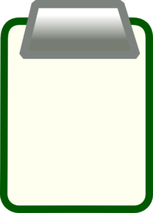 216x299 Transparent Clipboard Clip Art