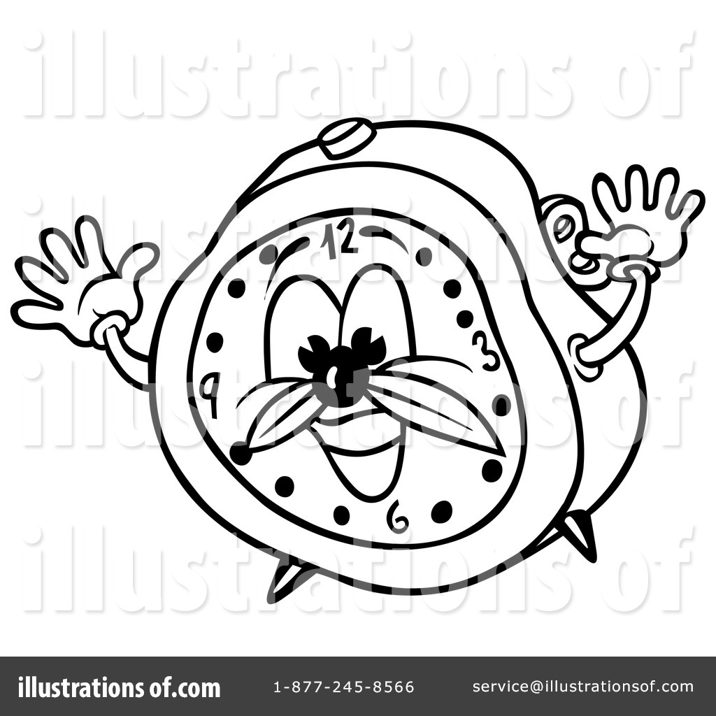 1024x1024 Alarm Clock Clipart