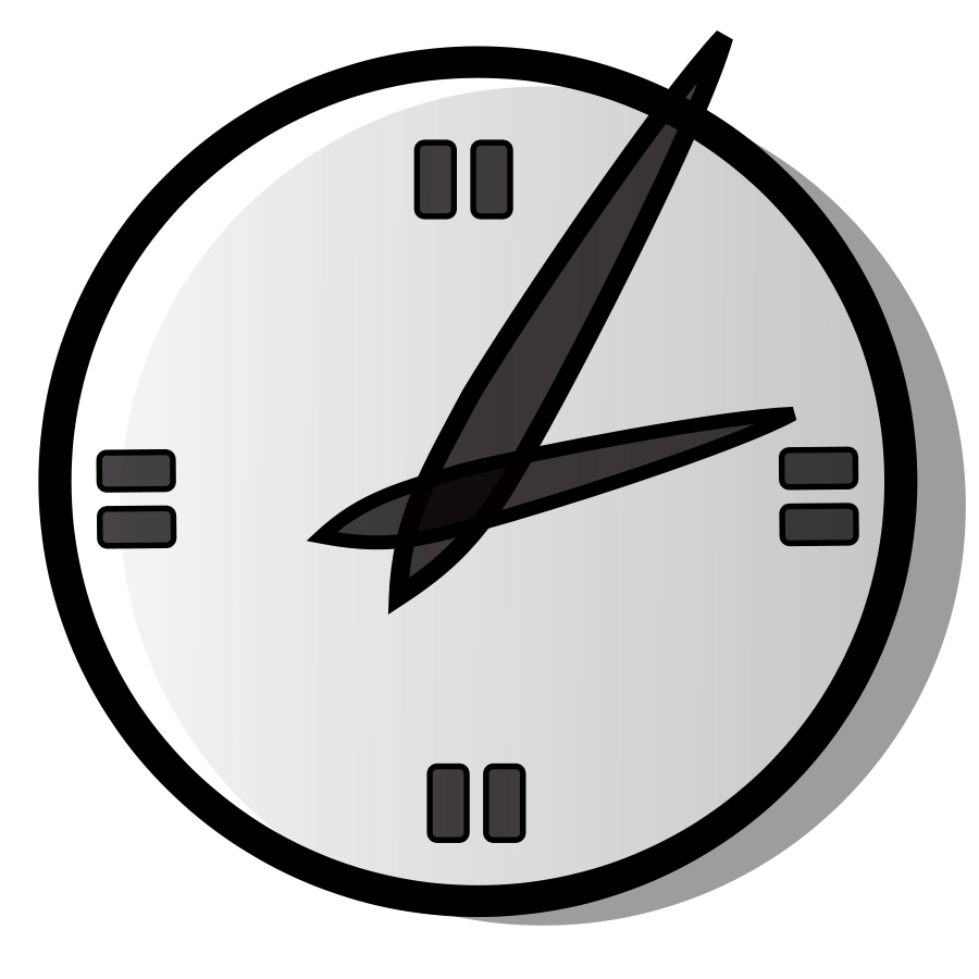 900x900 Gray Clipart Clock