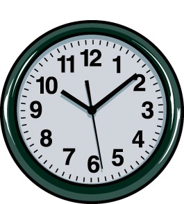 265x294 Clock Clip Art