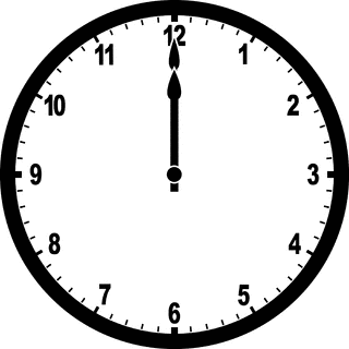 320x320 Clock 1200 Clipart Etc
