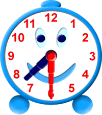 200x225 7 30 Clock Clip Art Cliparts