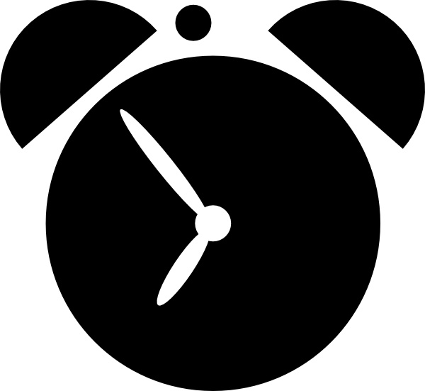 600x551 Alarm Clock Clip Art Free Vector In Open Office Drawing Svg