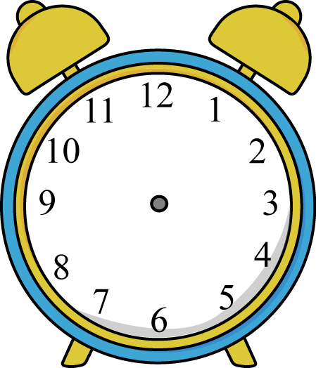 449x524 Alarm Clock Without Hands Clip Art