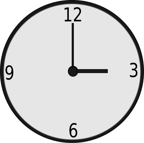 500x496 Clock Face Clip Art Download