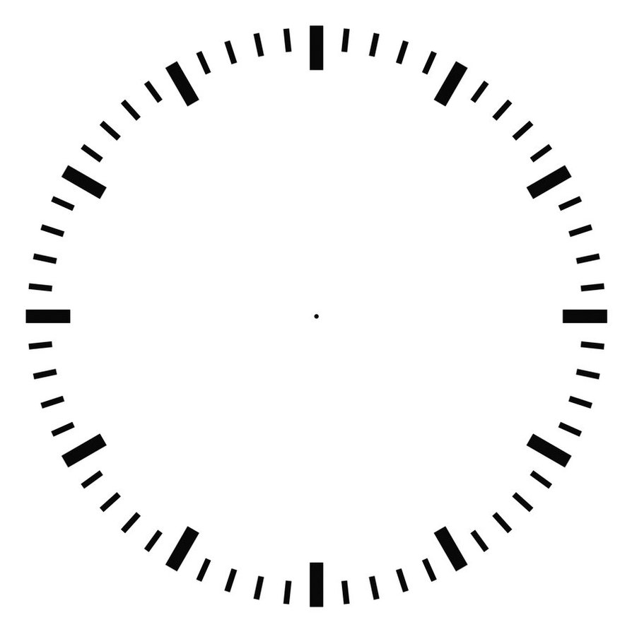 894x894 Clock Face By Agf81