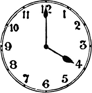 319x320 Beautiful Clock Face Images Clip Art 4 O Clock