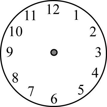 357x357 Clock Clip Art