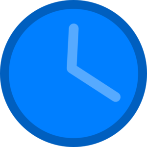 300x300 Clock Clip Art