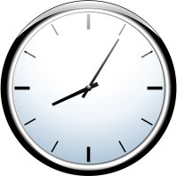 199x197 Free Wall Clocks Clipart