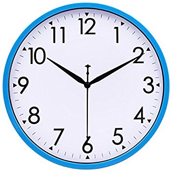 350x350 Hippih 10 Silent Quartz Decorative Wall Clock Non
