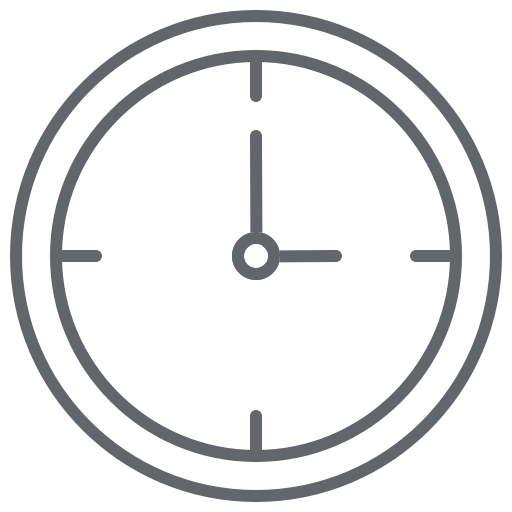 512x512 Clock Outline Icon