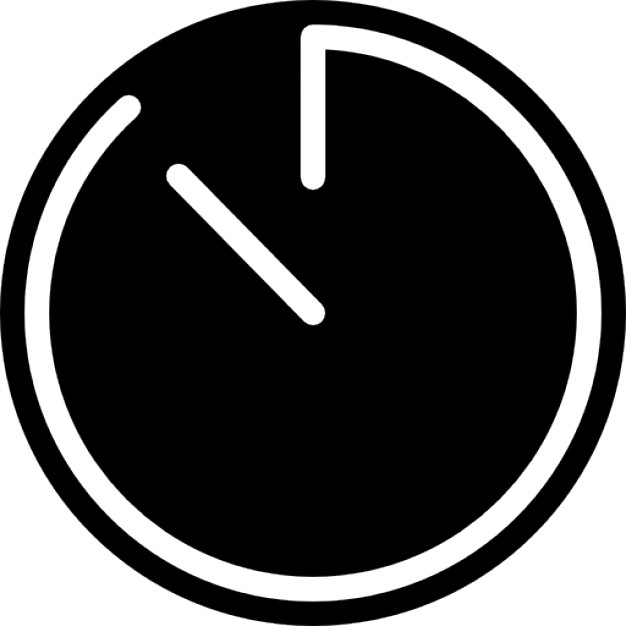 626x626 Light Clock Outline Icons Free Download