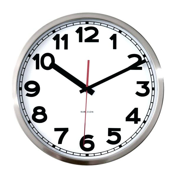 600x600 Outline Picture Of Wall Clock Silo Wall Clock Designboom Shop 002