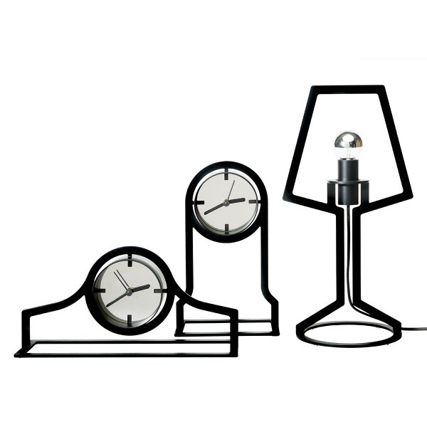 600x600 Outline Clock By Peter Van De Water