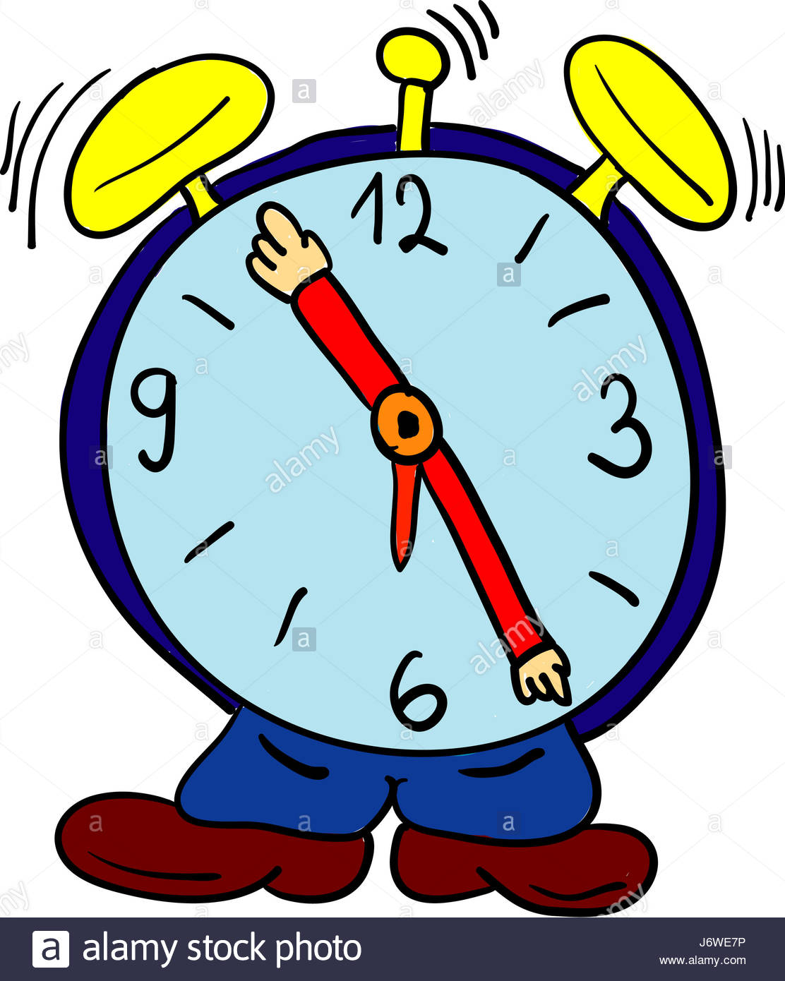 1112x1390 Isolated Clock Illustration Outline Draw Line Cartoon Object