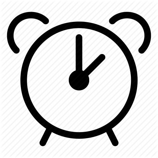 512x512 Clock Outline