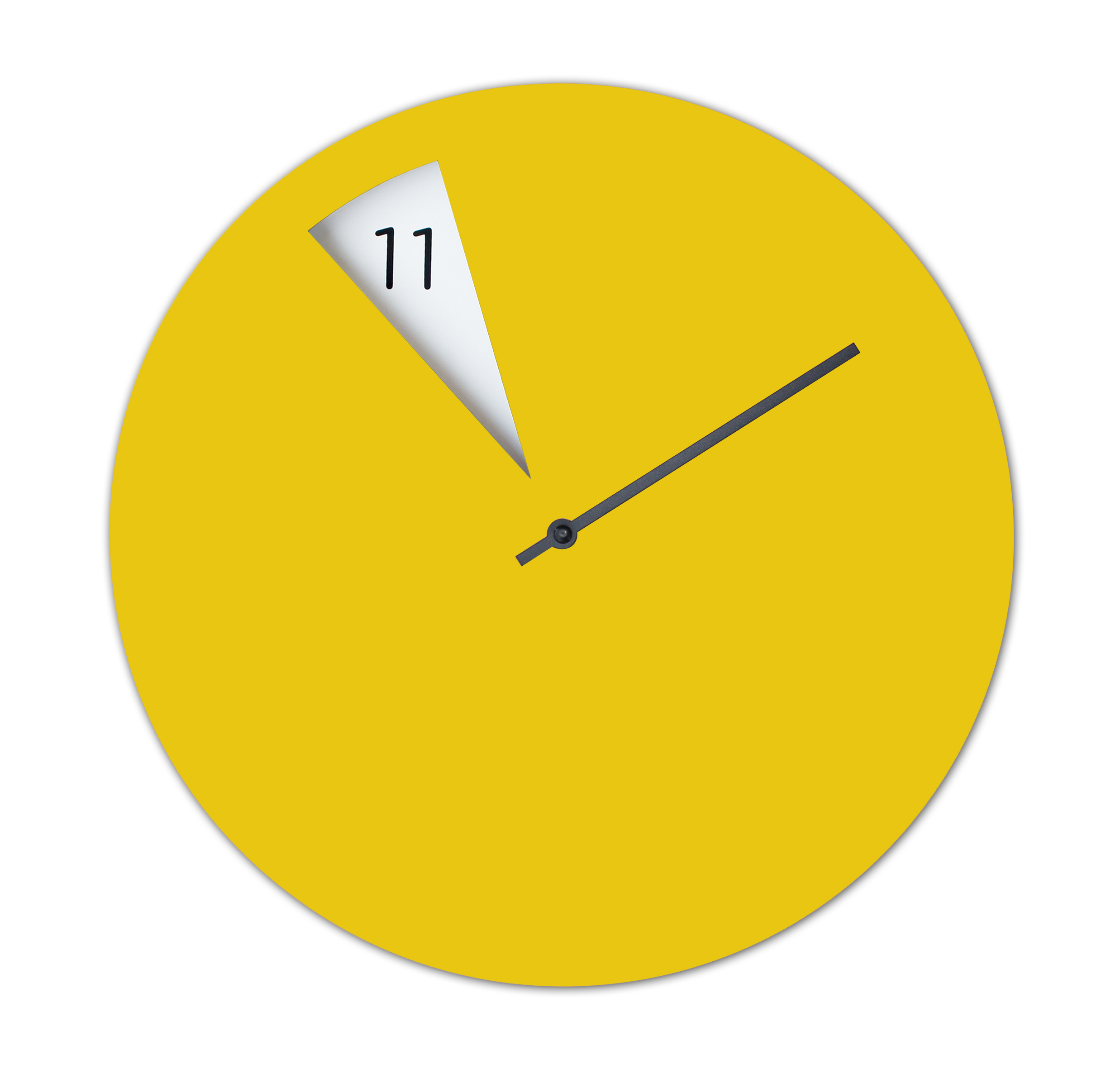 2475x2362 Freakish Clock Wall Clock Yellow Crowdyhouse
