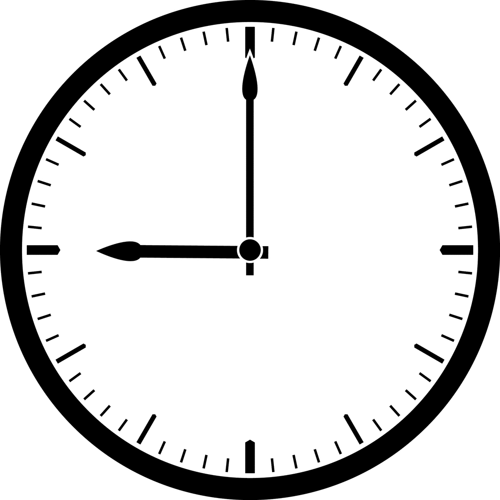 1024x1024 Clock 900 Clipart Etc