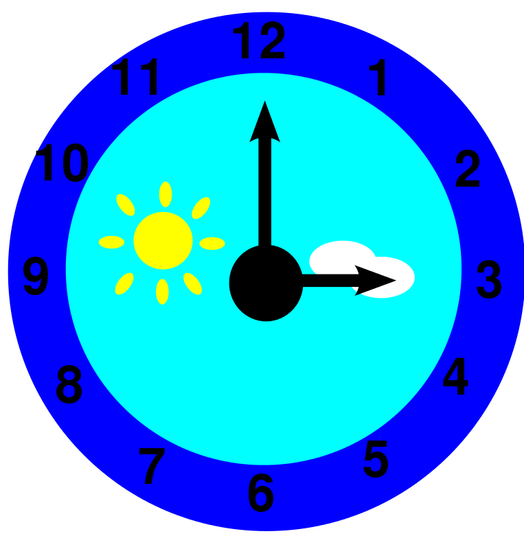 763x800 O Clock Clipart
