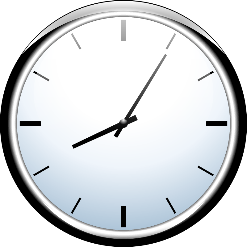 800x800 Cute Clock Clipart
