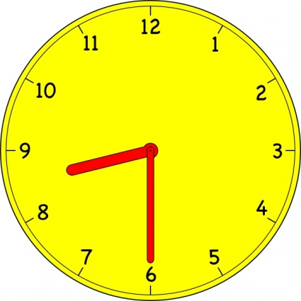 425x425 Clocks Clipart